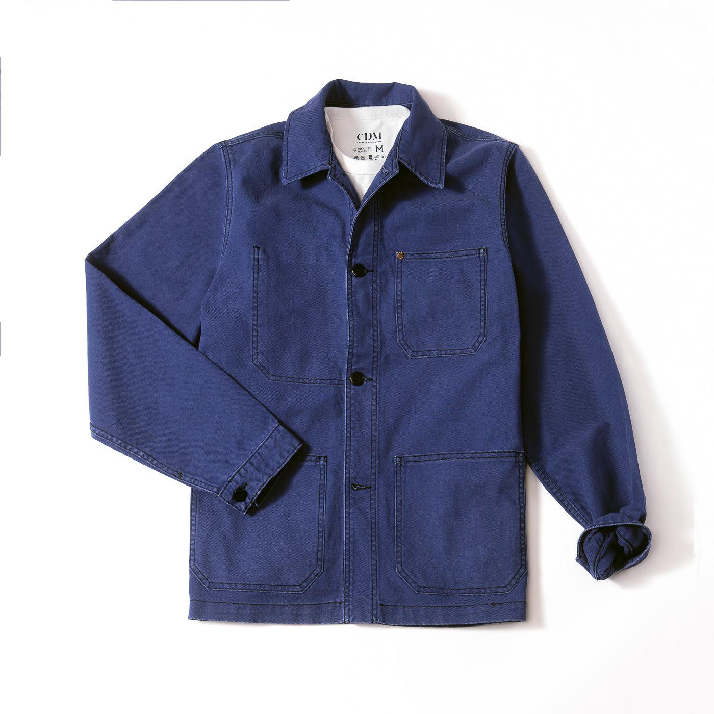Blouse De Travail Homme/ Femme - Bleu De Travail à Manches Longues, 5 Poches | Pour Atelier, Laboratoire, Bricolage, Cosplay